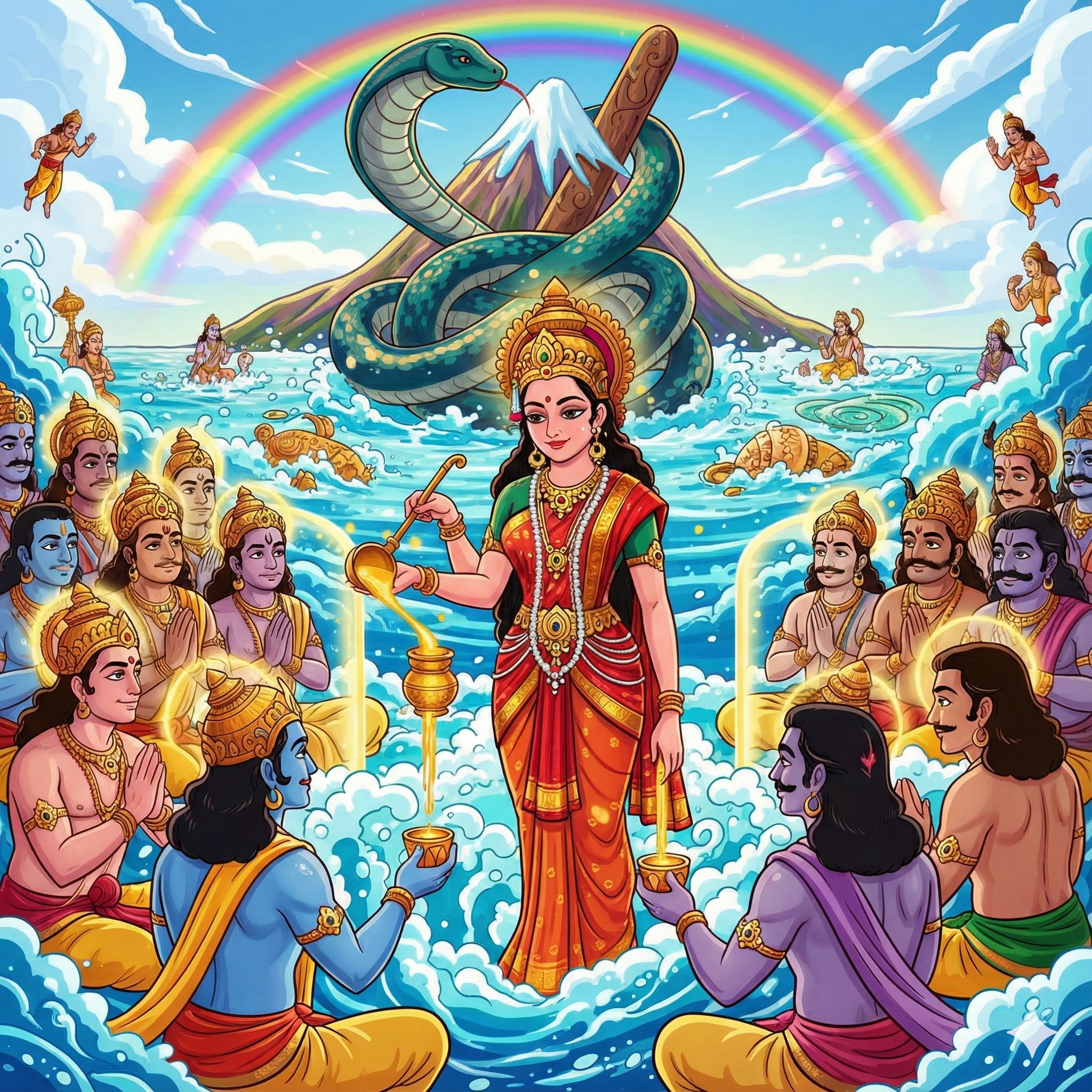 Mohini During the Sumudramadana